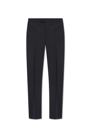 Saint Laurent Trousers with satin side stripes | Men's